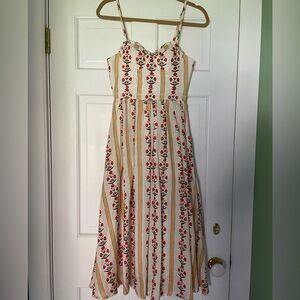 Agua by Agua Bendita Acacia Carmina midi dress